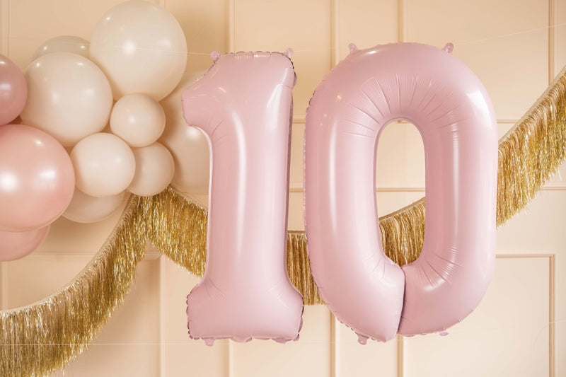 Svetlo roza številke