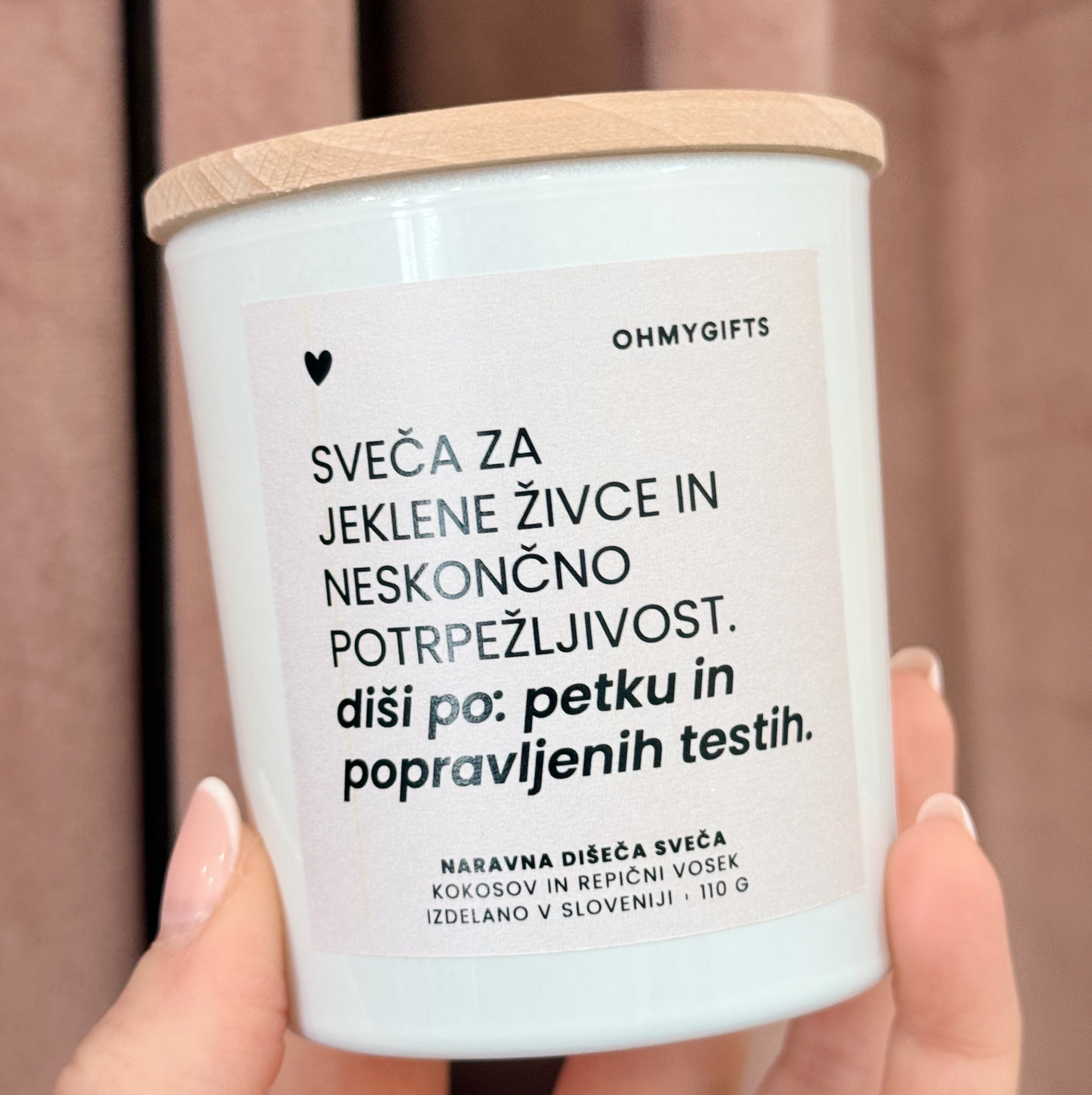 Dišeča sveča - Za učiteljico