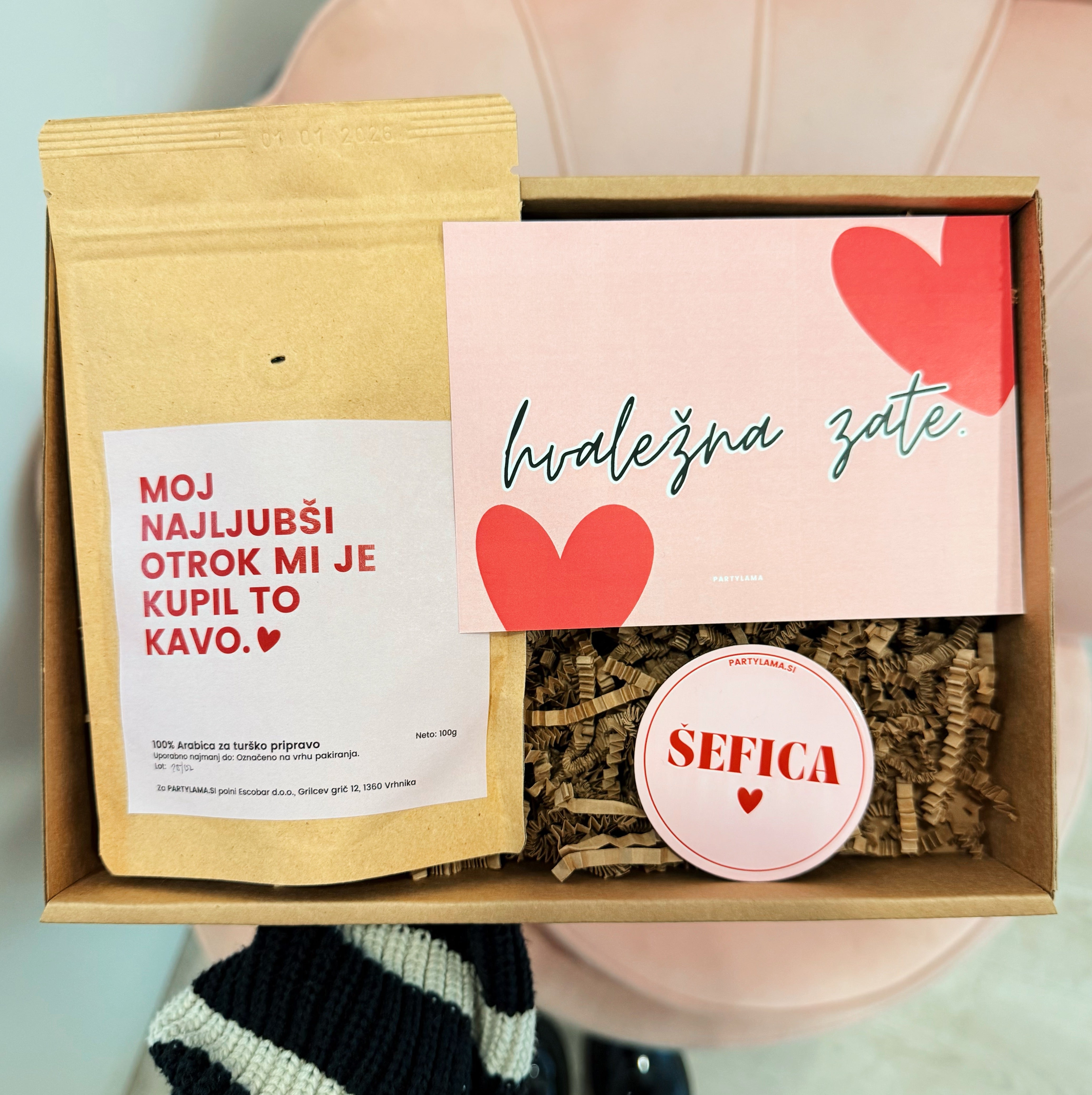 Darilni paket - Hvaležna zate mami
