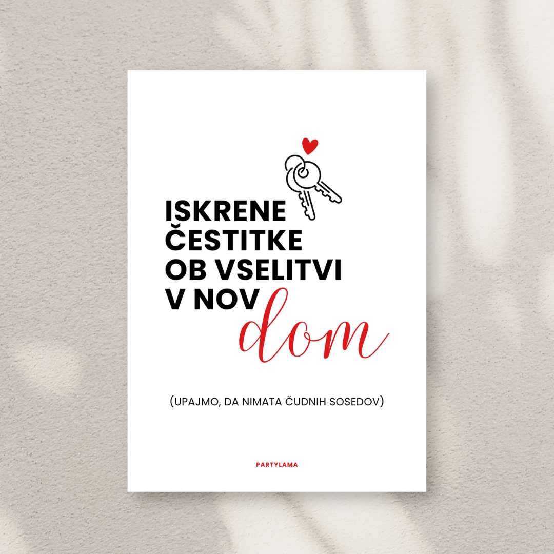 Kartica - Nov dom