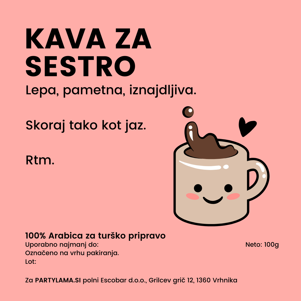 Kava za sestro