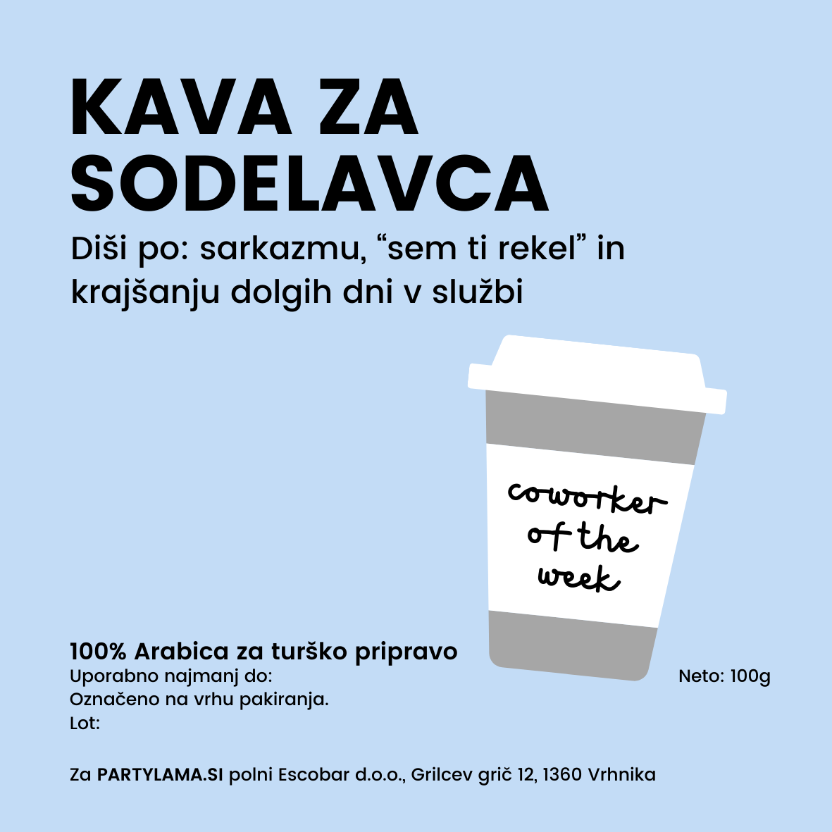Kava za sodelavca