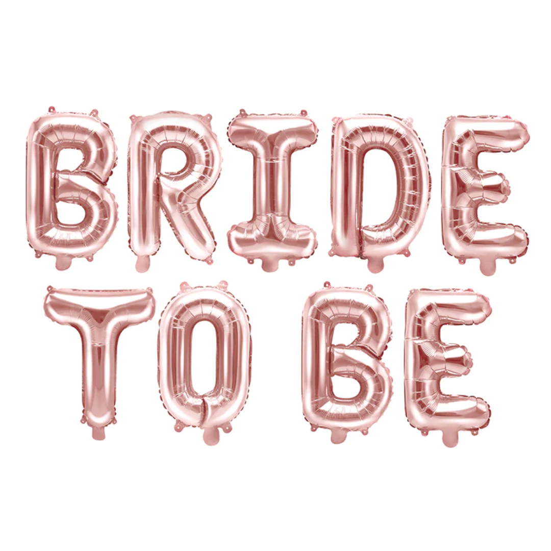Balon folija napis - Bride to be
