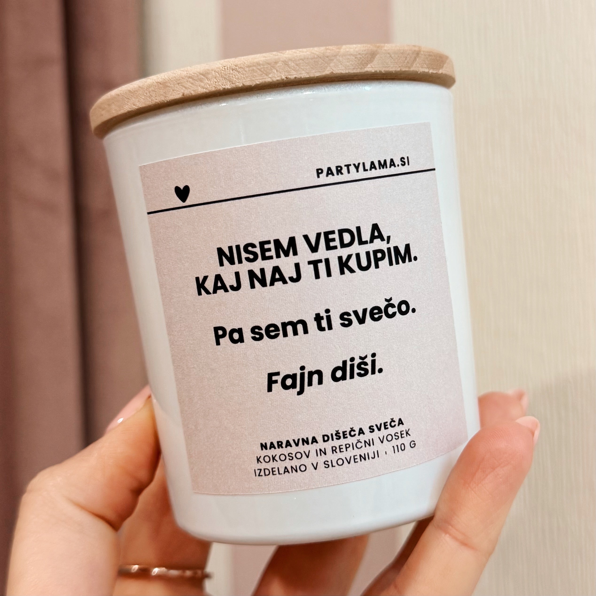 Dišeča sveča - Nisem vedla