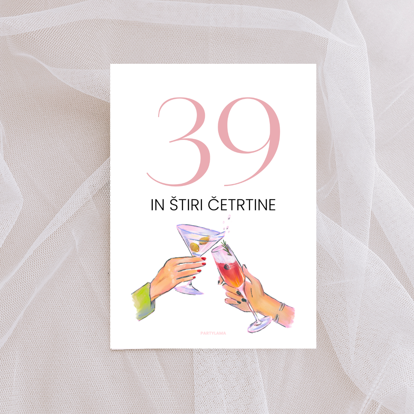 Kartica - 39 in štiri četrtine