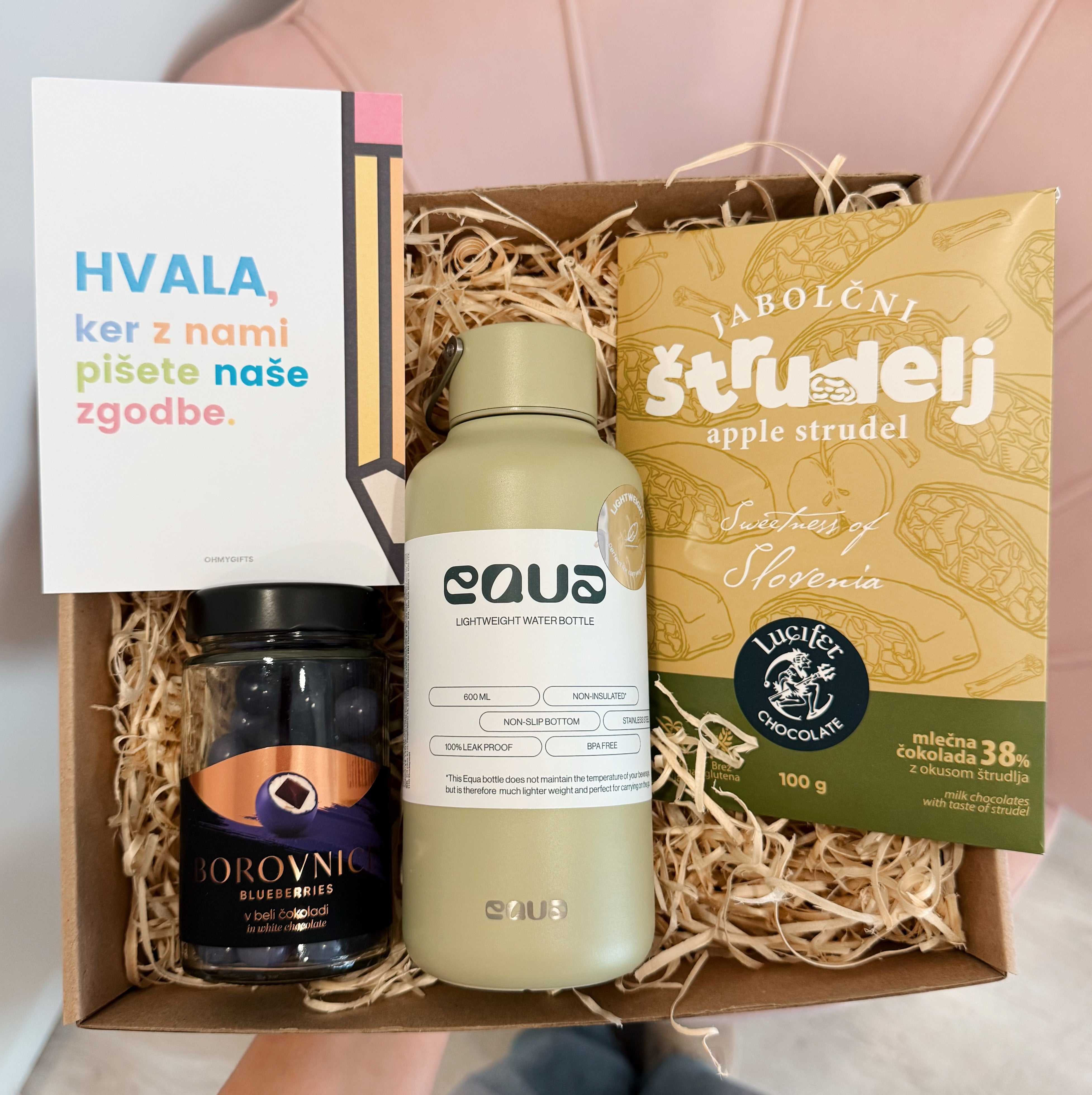 Darilni paket - Štrudelj za učiteljico