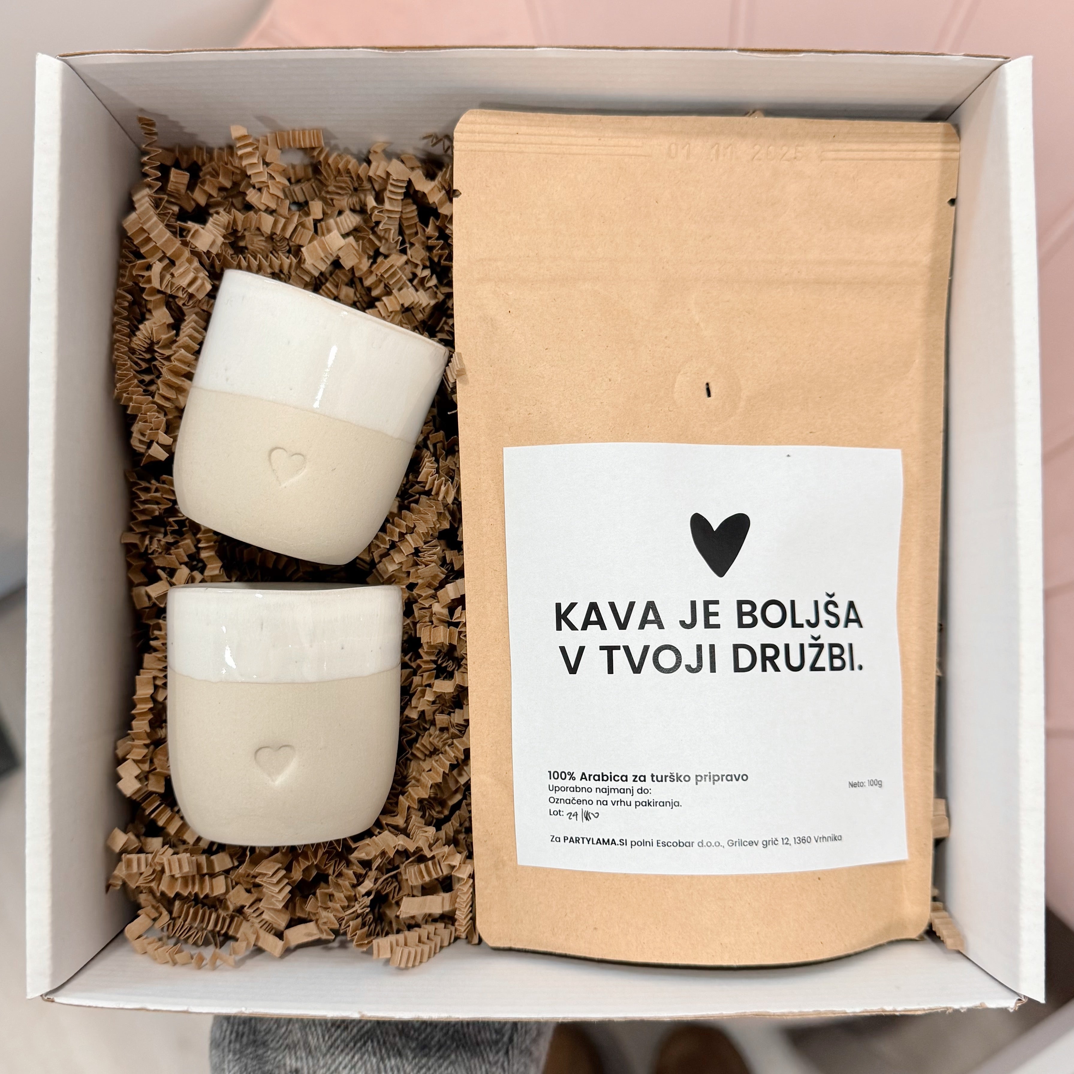 Darilni paket - Kava za dva