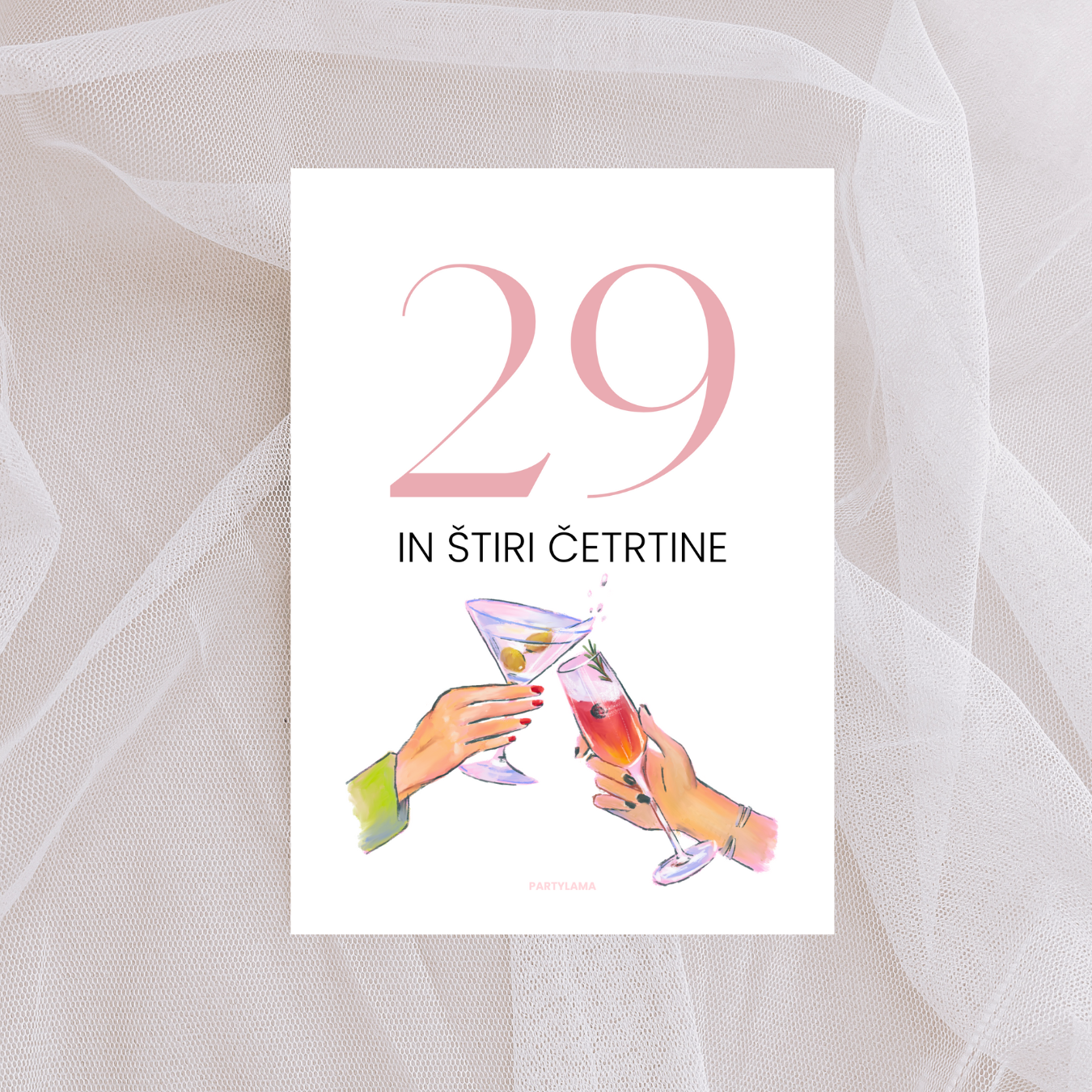 Kartica - 29 in štiri četrtine