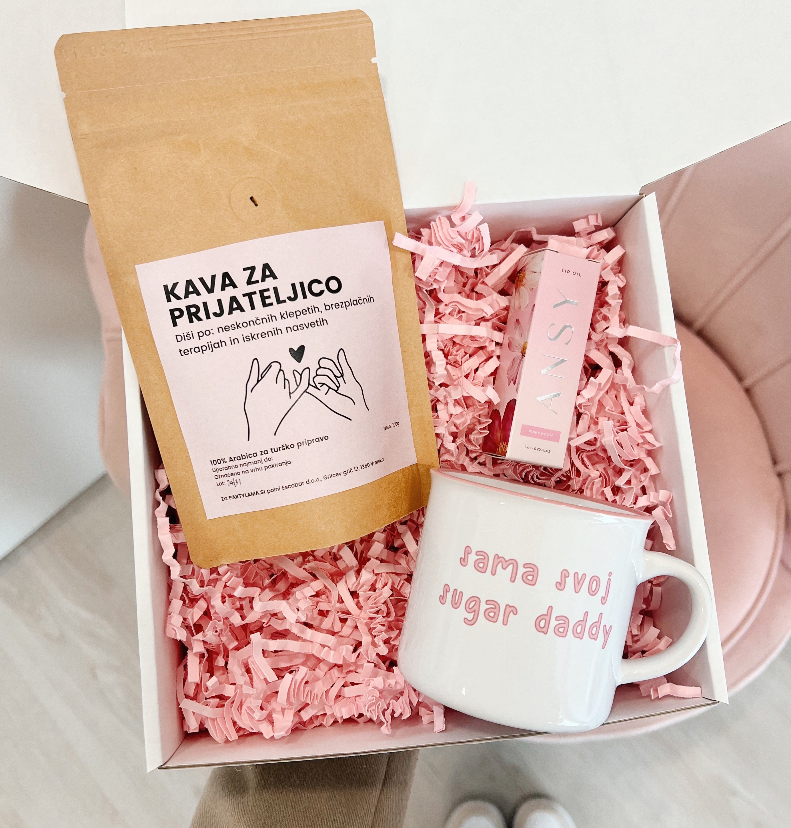 Darilni paket - Sama svoj sugar daddy