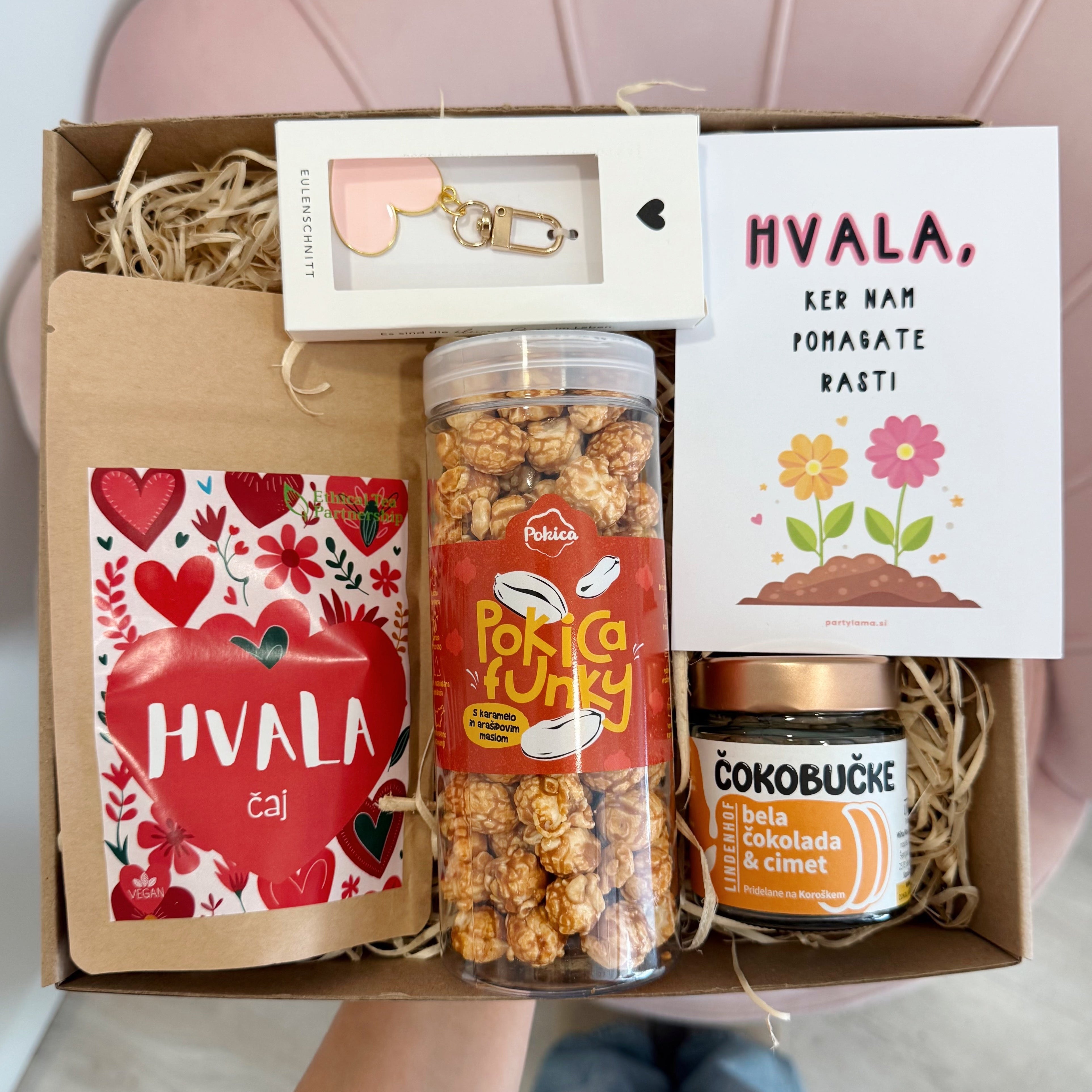 Darilni paket - Hvala ker nam pomagate rasti