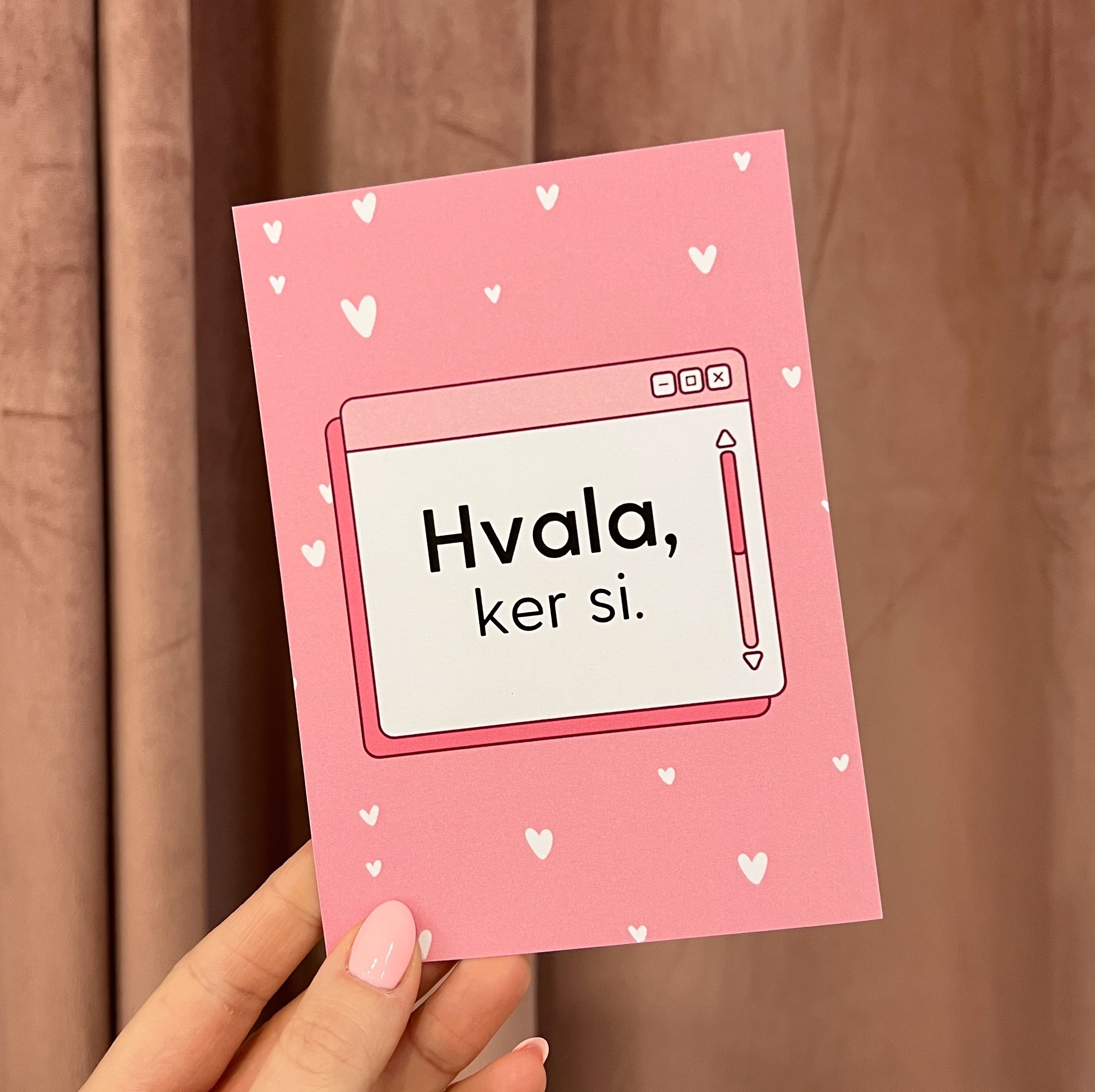 Kartica - Hvala, ker si