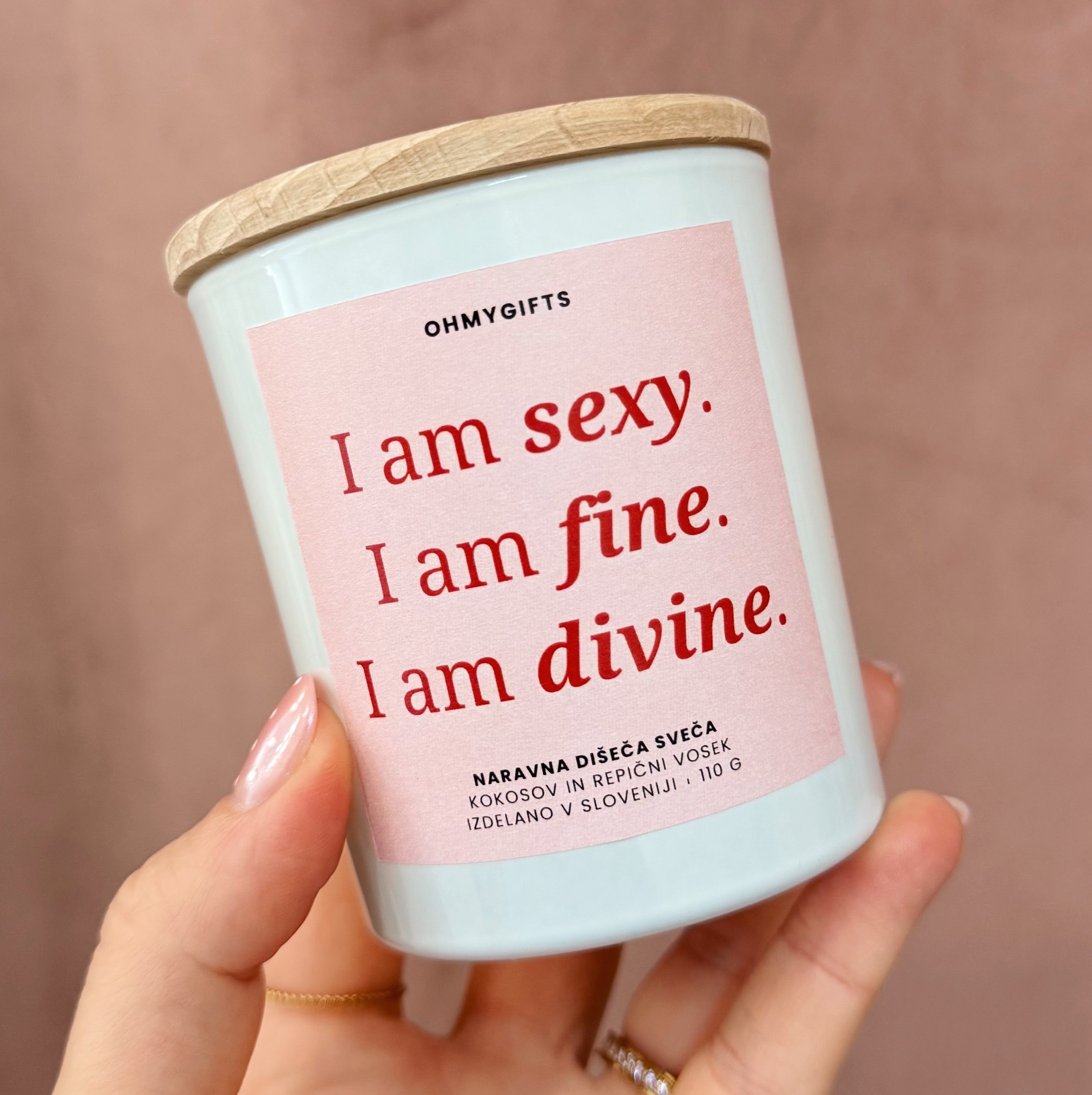 Dišeča sveča - I am fine