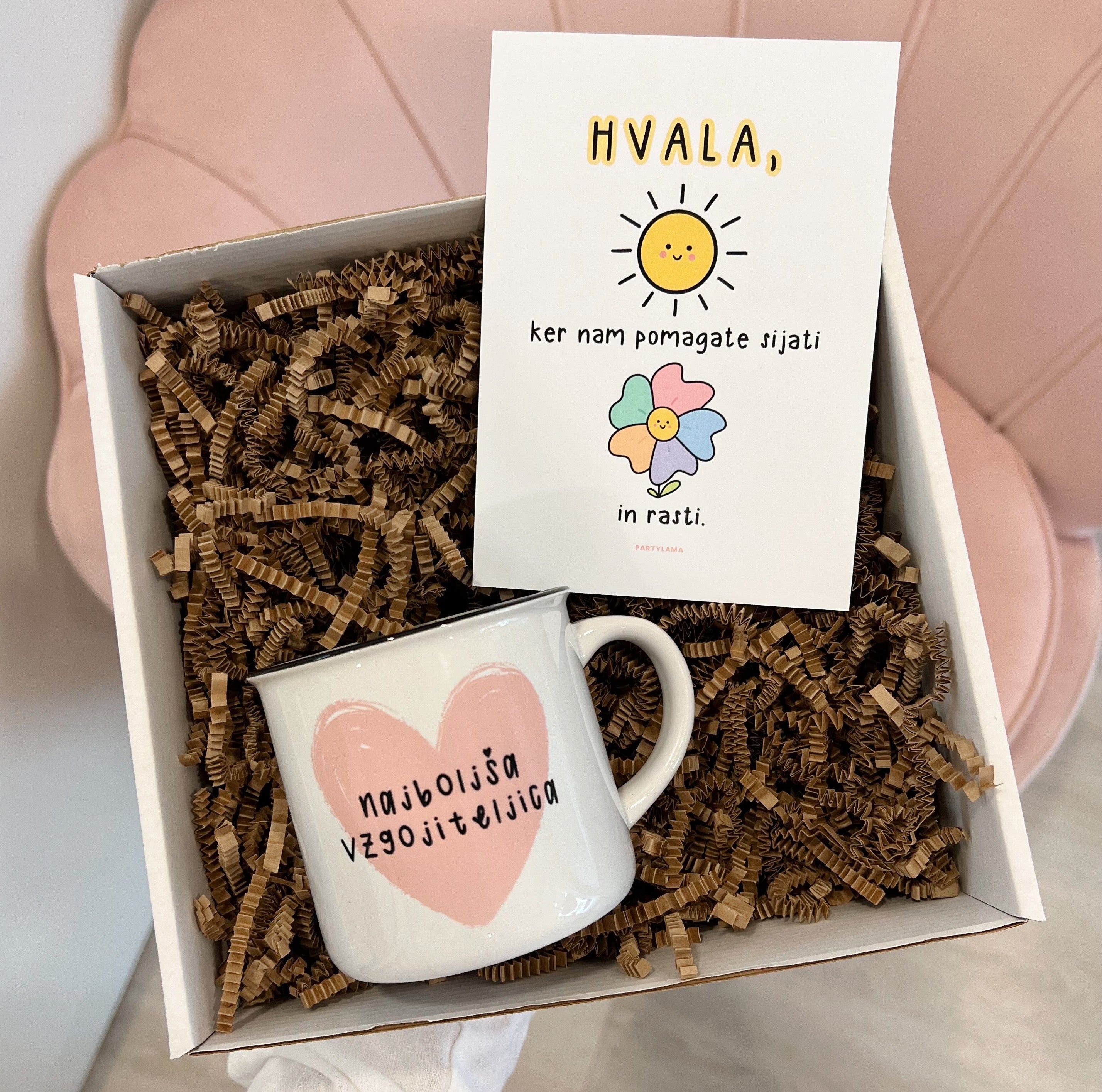 Darilni paket - Hvala vzgojiteljica