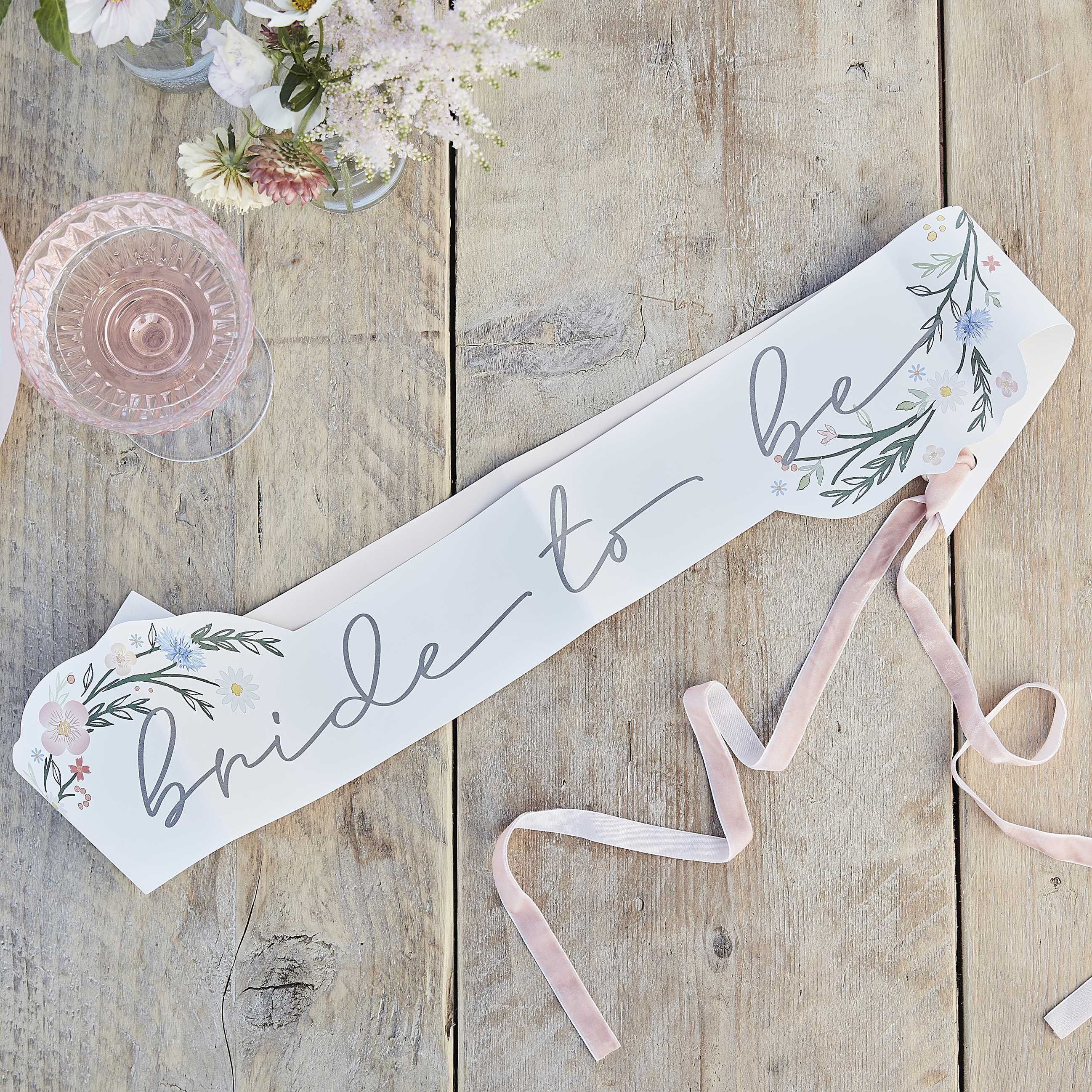 Lenta Ginger Ray - Bride to be, boho floral