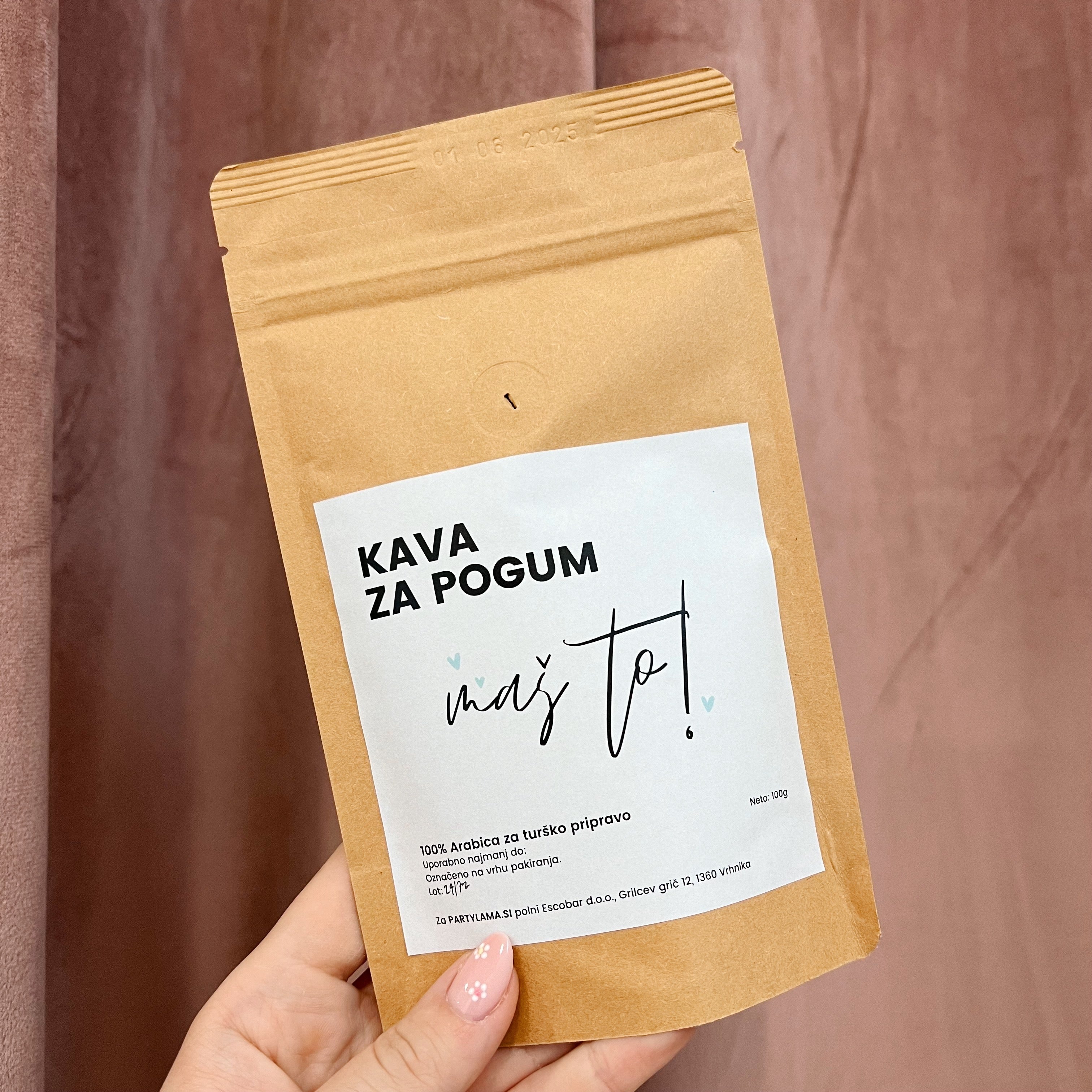 Kava za pogum - Maš to! mint srčki