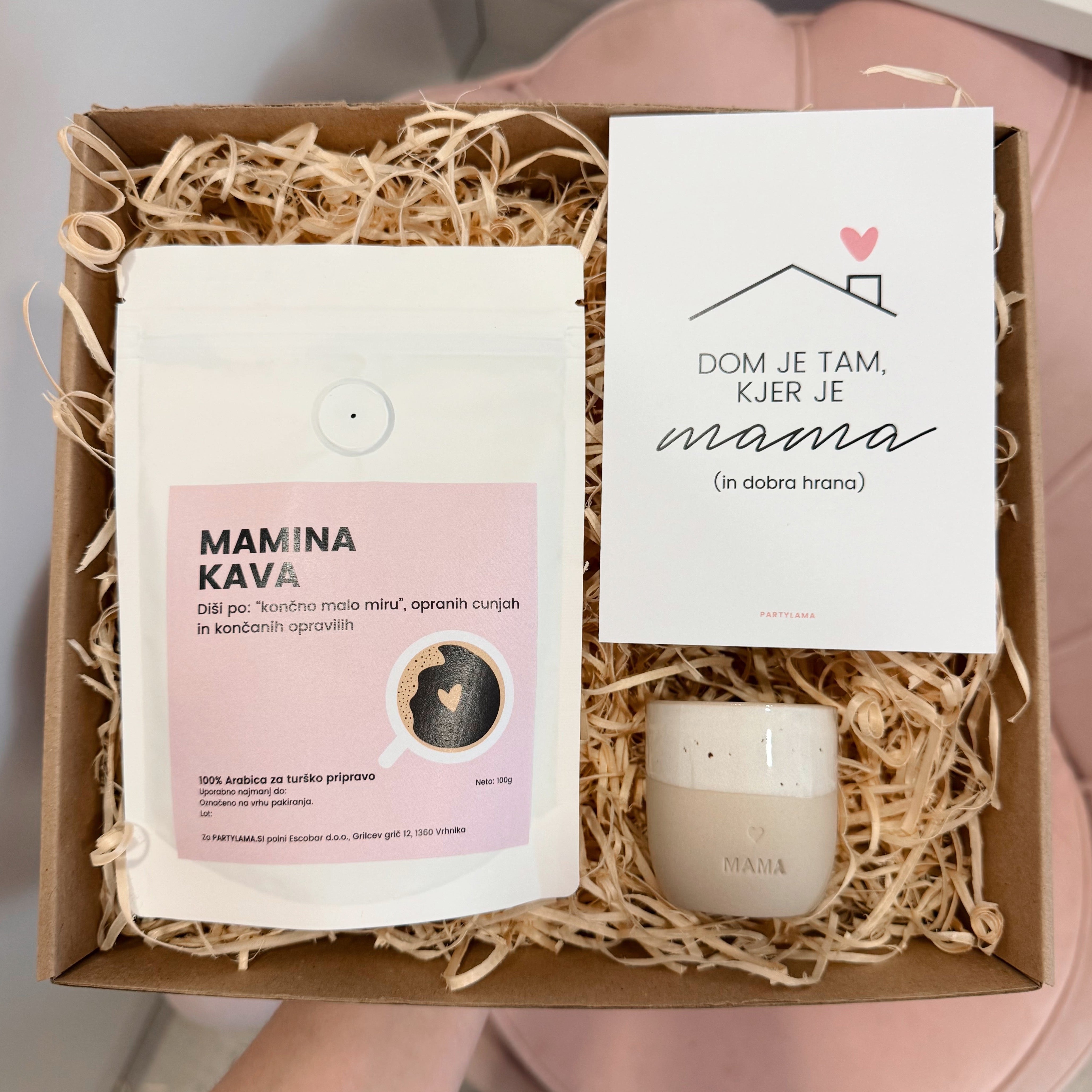 Darilni paket - Mamin espresso
