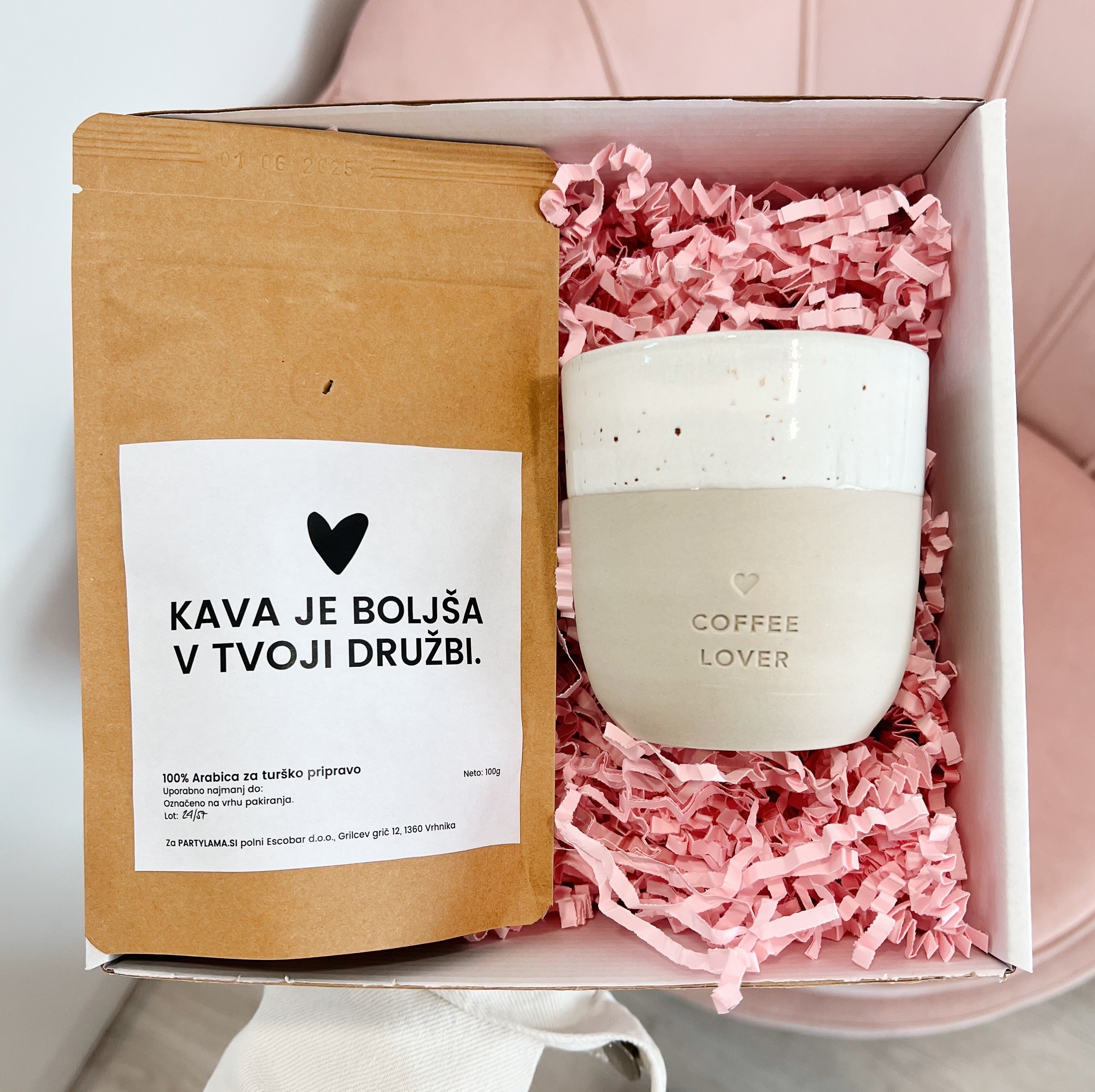 Darilni paket - Coffee buddy (možno nevtralno polnilo)