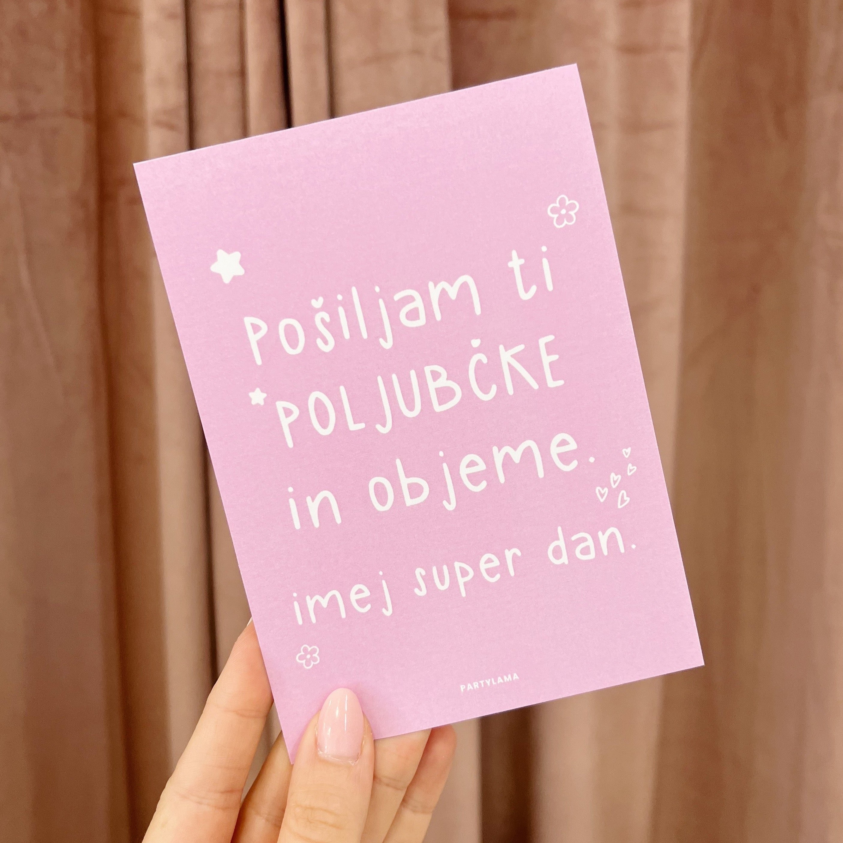 Kartica - Pošiljam poljubčke