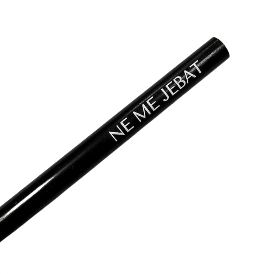 Svinčnik s knjižnim kazalom "Ne me jebat"