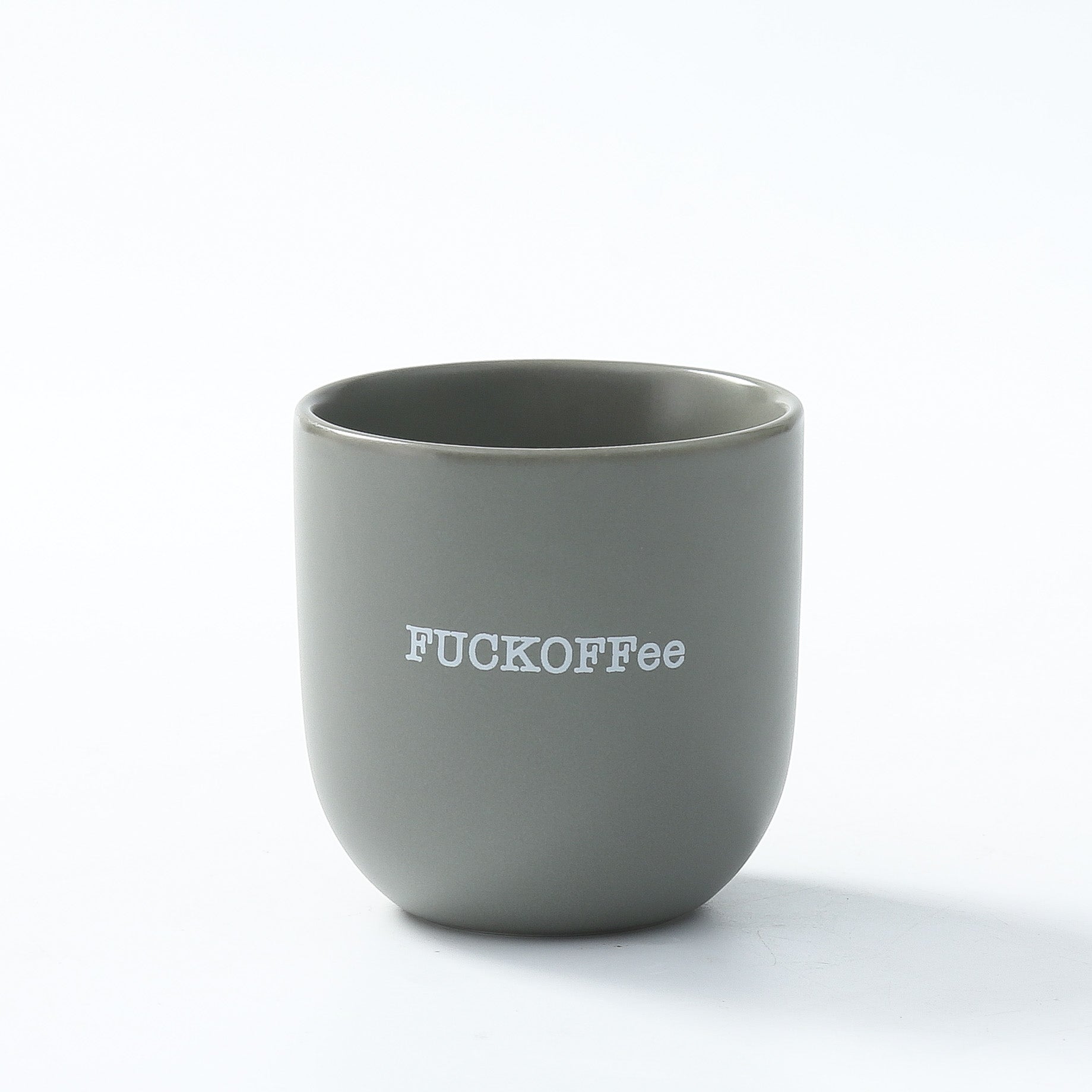 Skodelica - FUCKOFFee, light grey