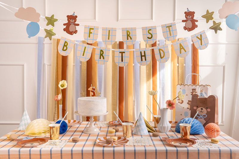 Napis - First birthday medvedek