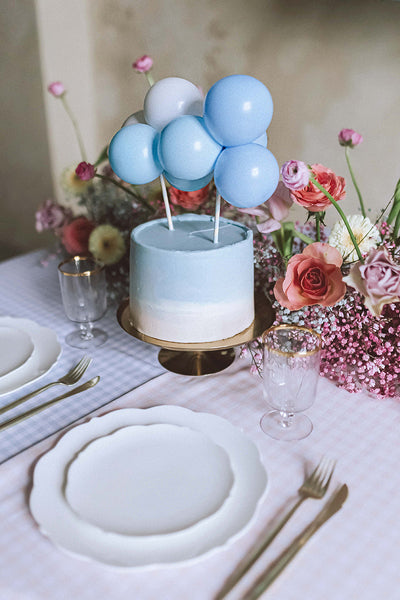 Balloon cake topper - Moder