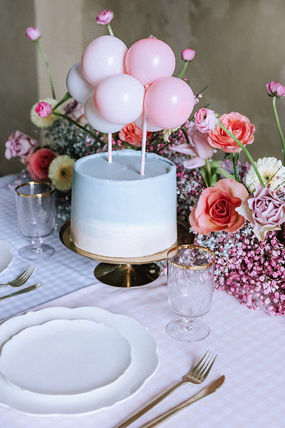 Balloon cake topper - Roza