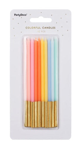 Svečke - Colorful mix