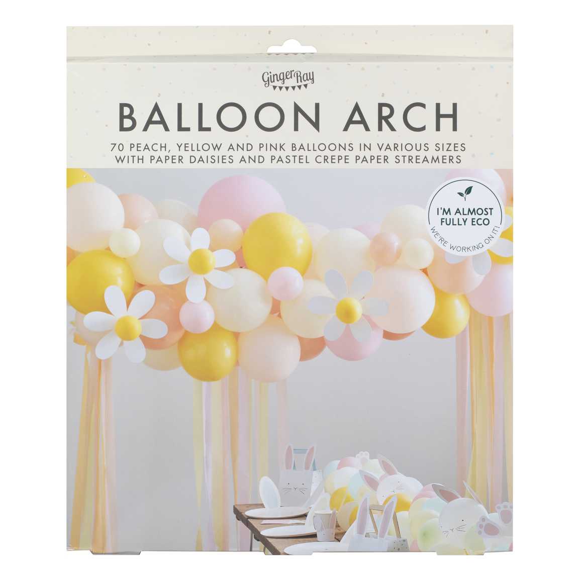Lok iz balonov Ginger Ray - Pastel Daisy
