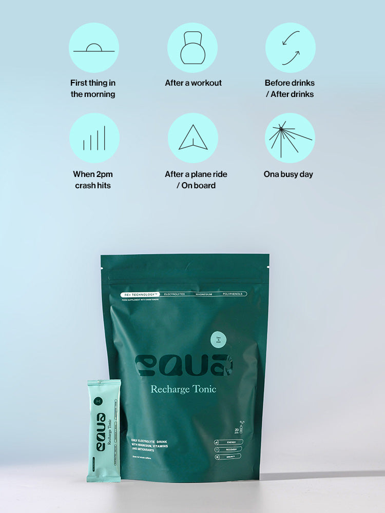 Equa Recharge Tonic - Limeta in meta