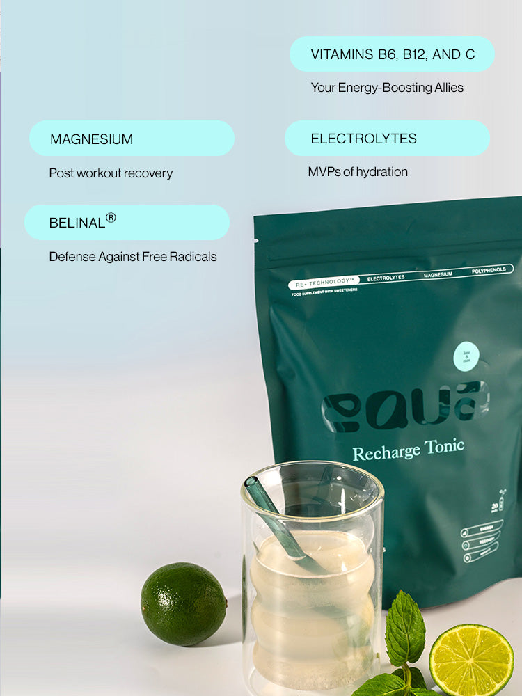 Equa Recharge Tonic - Limeta in meta