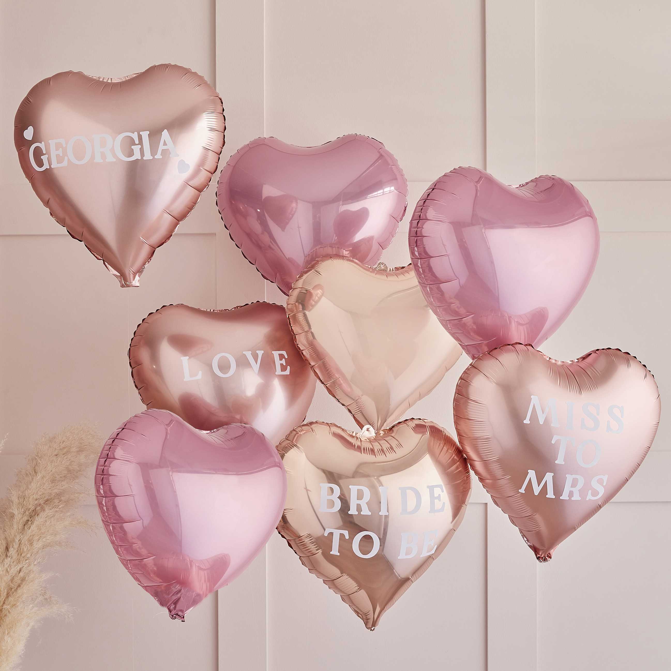 Baloni Ginger Ray - Bride to be, customizable