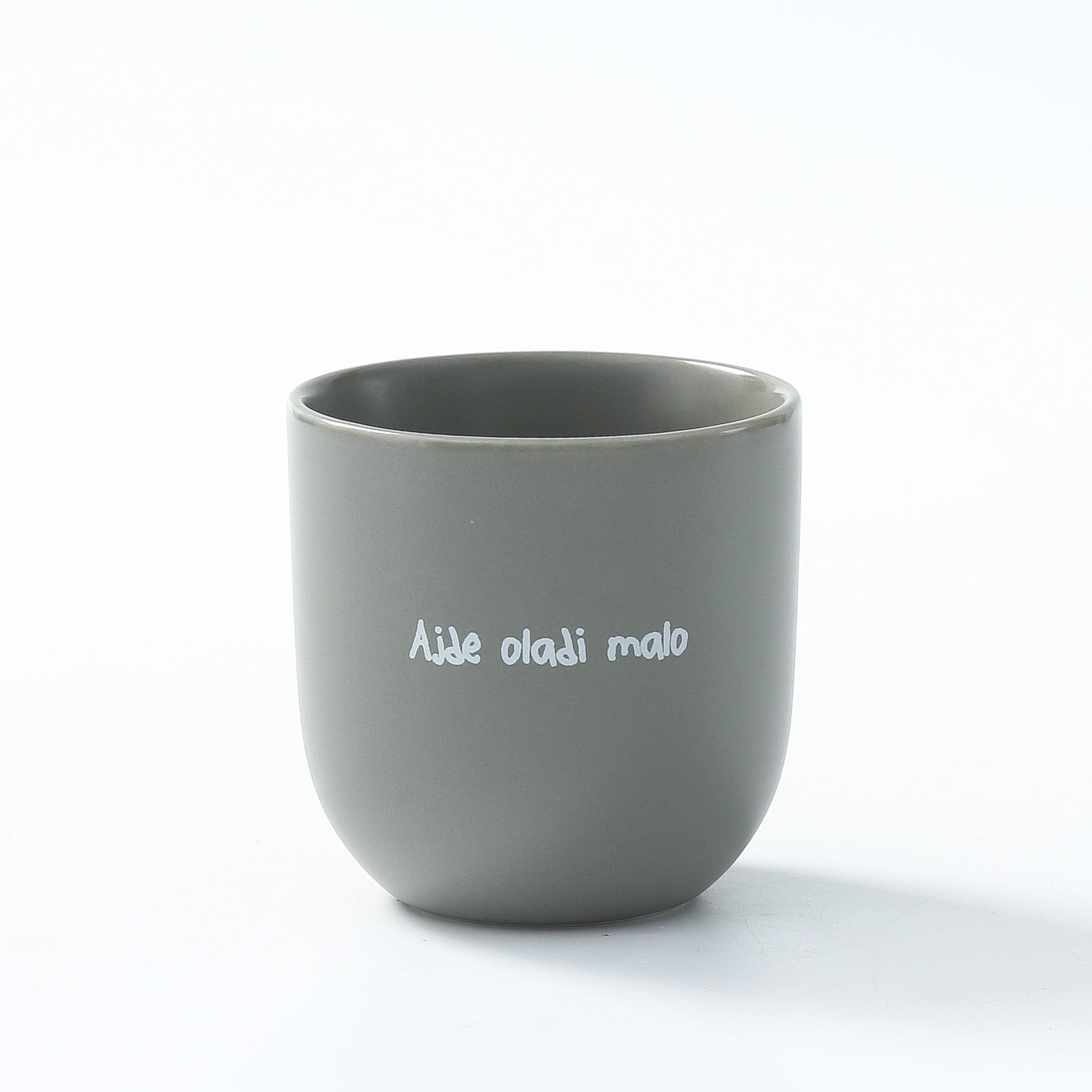 Skodelica - Ajde oladi malo, light grey