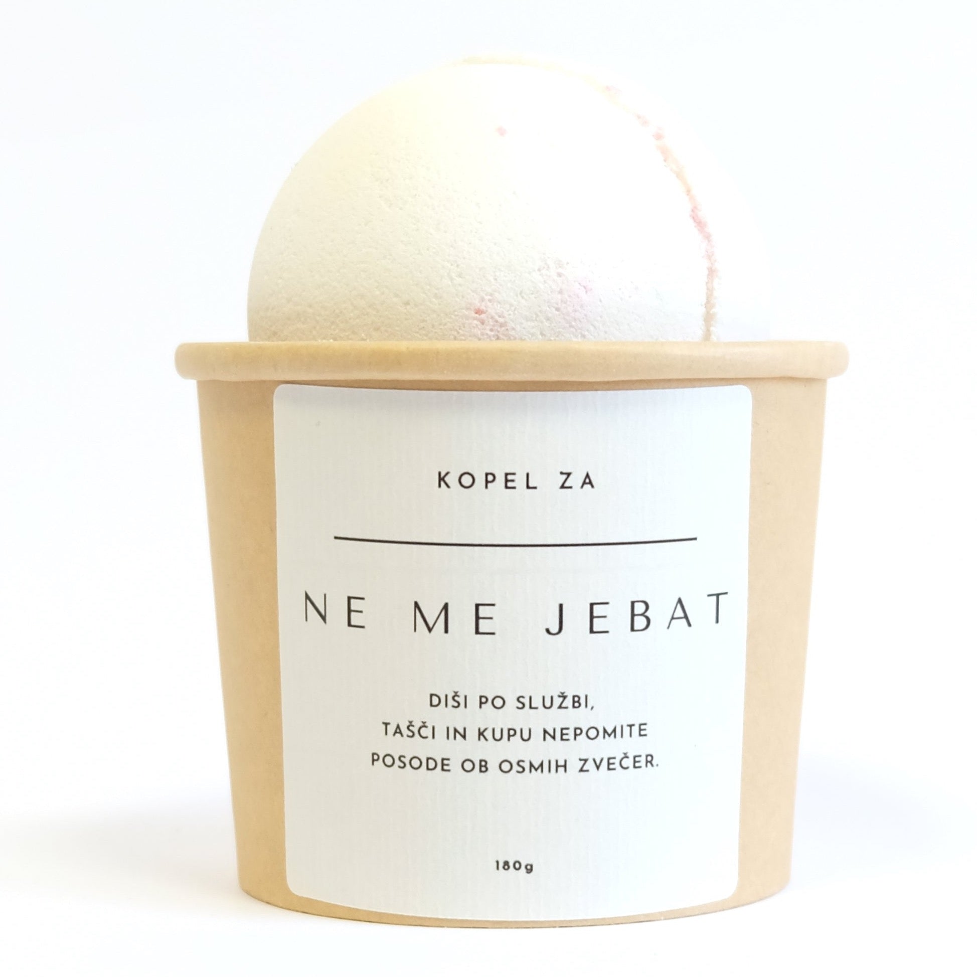 Peneča kopel (bath bomb) - Ne me jebat