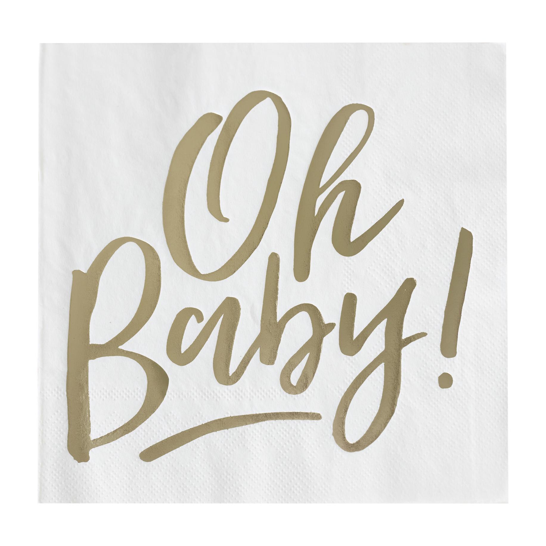 Serviete Ginger Ray - Oh Baby