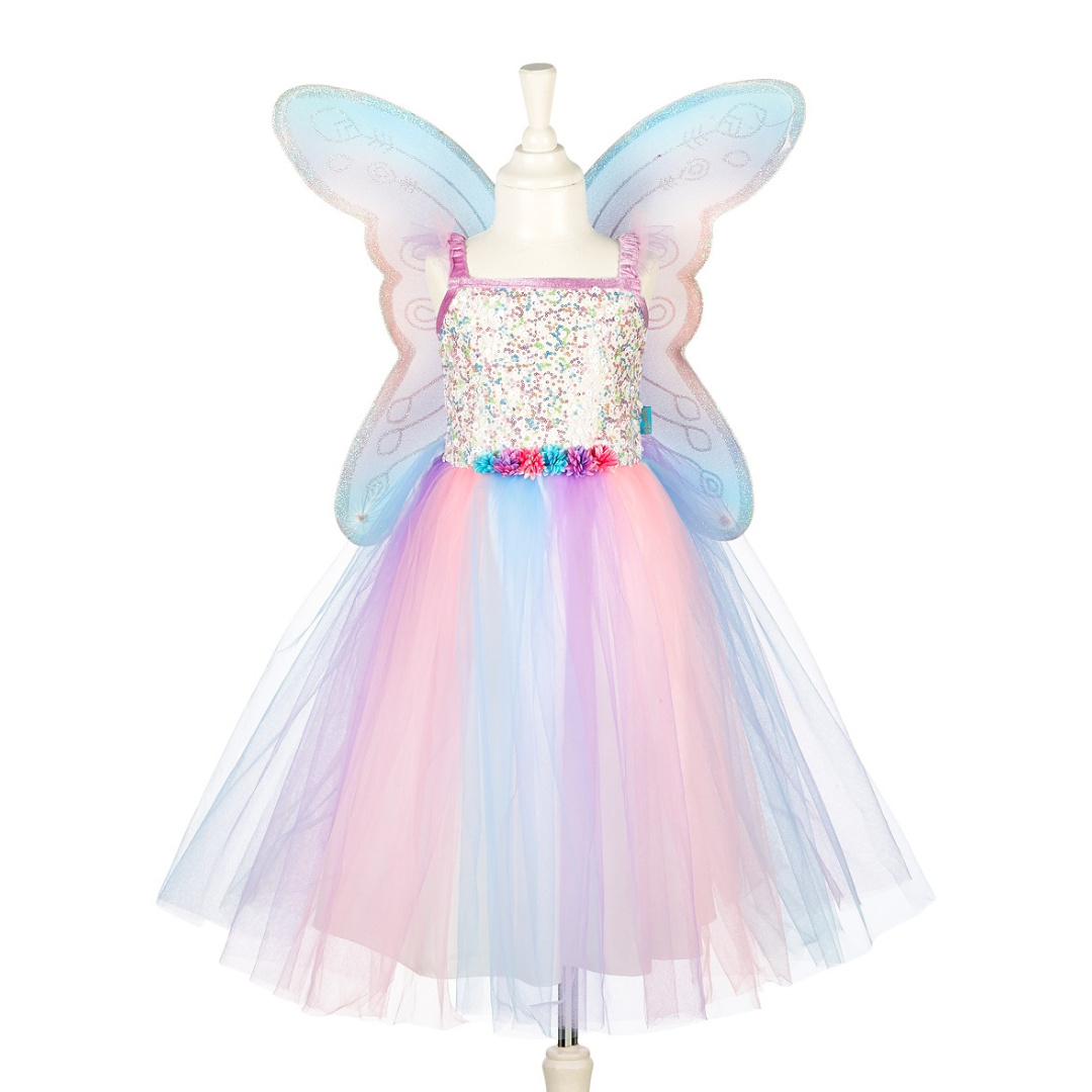 Souza® Kostum - Rainbow Metuljčica, 98-104 cm (3-4 leta)