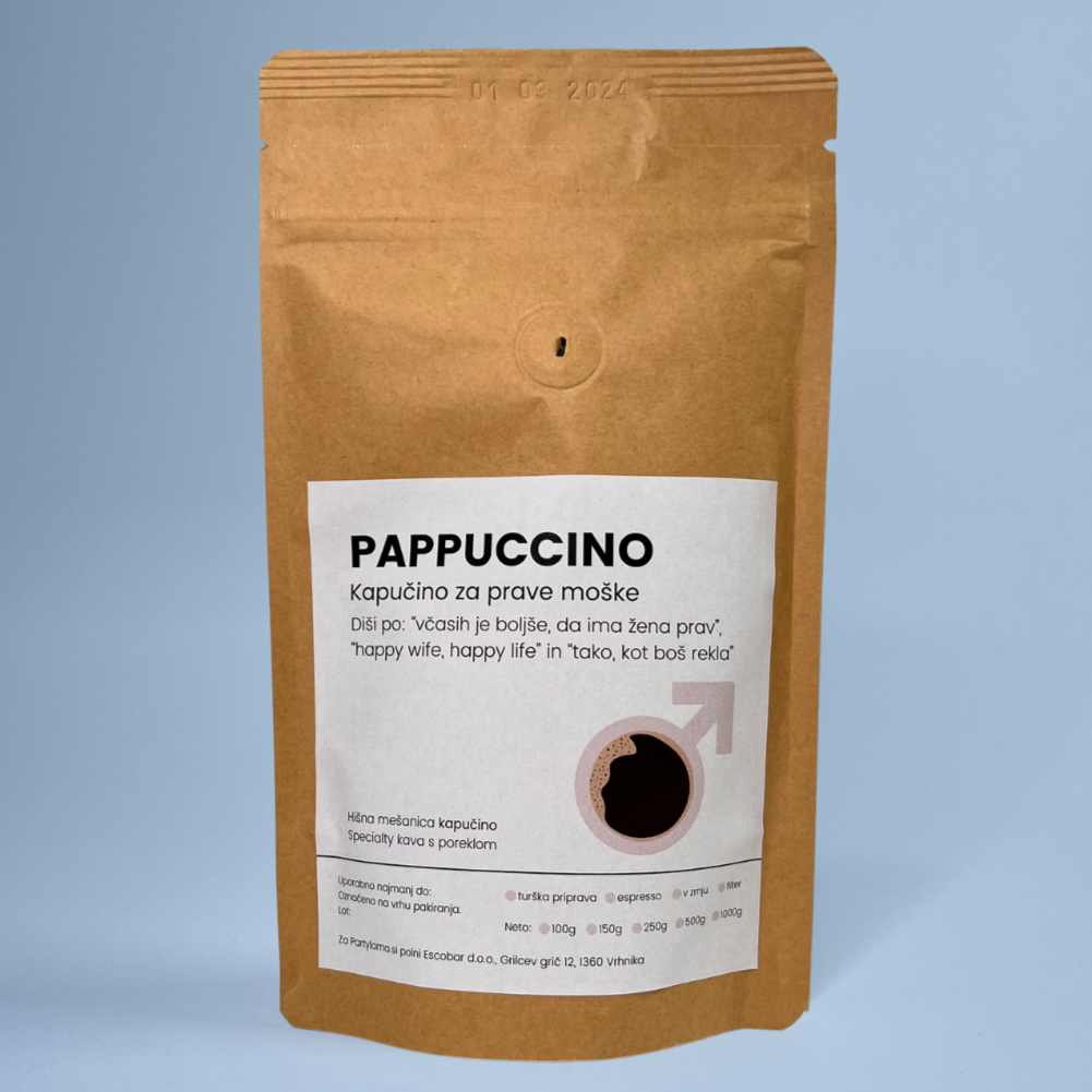 Pappuccino - Specialty kavna mešanica kapučino