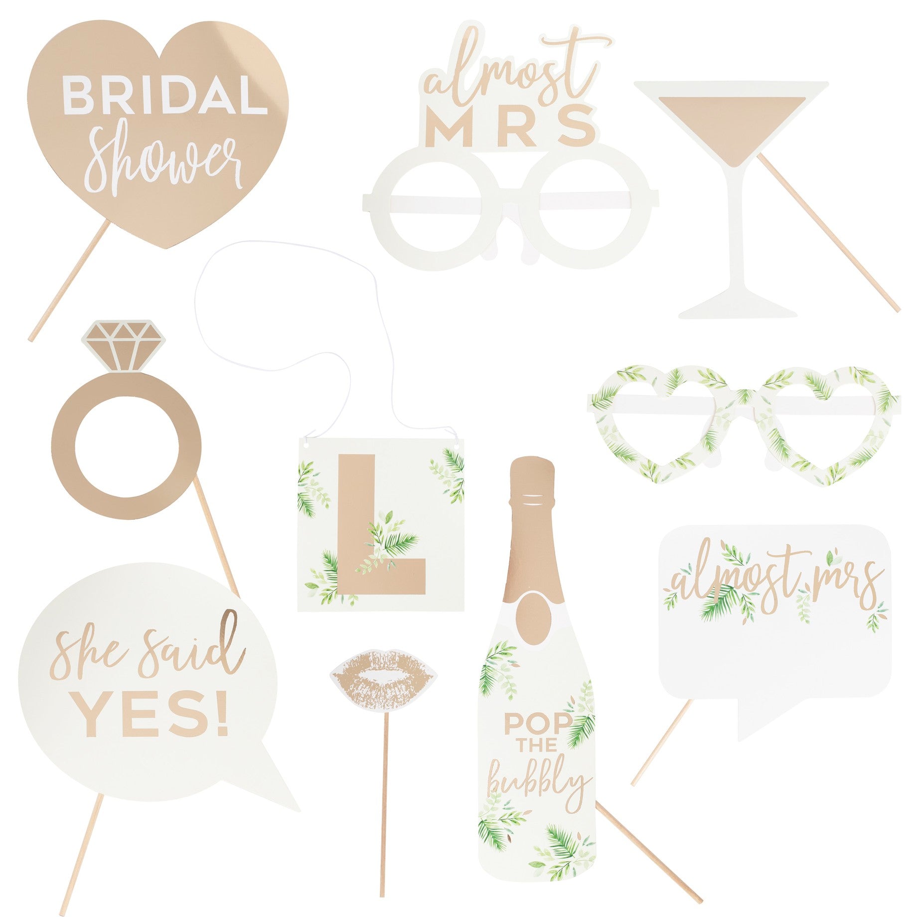 Photo props Ginger Ray - Almost Mrs