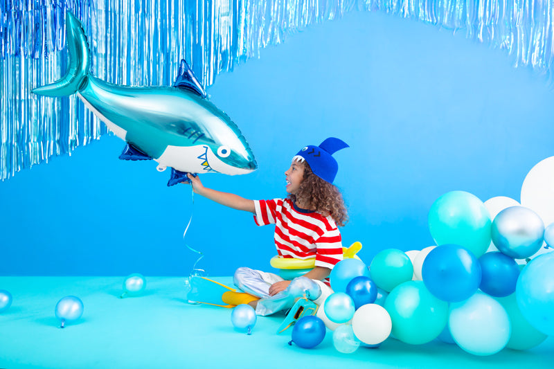 Glossy balon - Blue, 30 cm - 50 kos