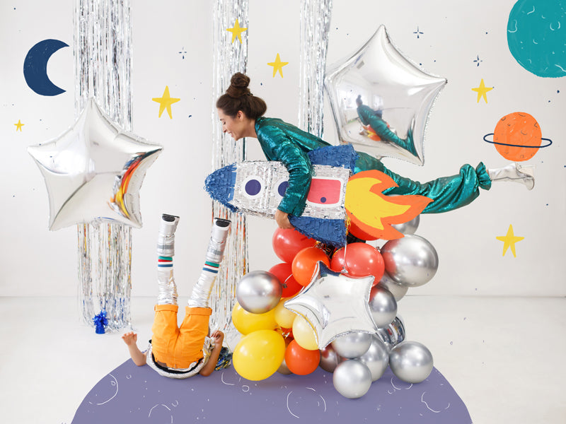Glossy balon - Silver, 30 cm - 50 kos