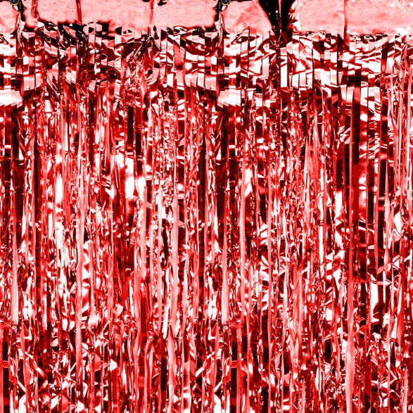 Zavesa - Rdeča 90x250cm