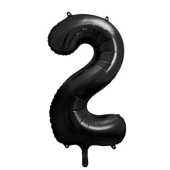 Napihljiv folija balon številka 2