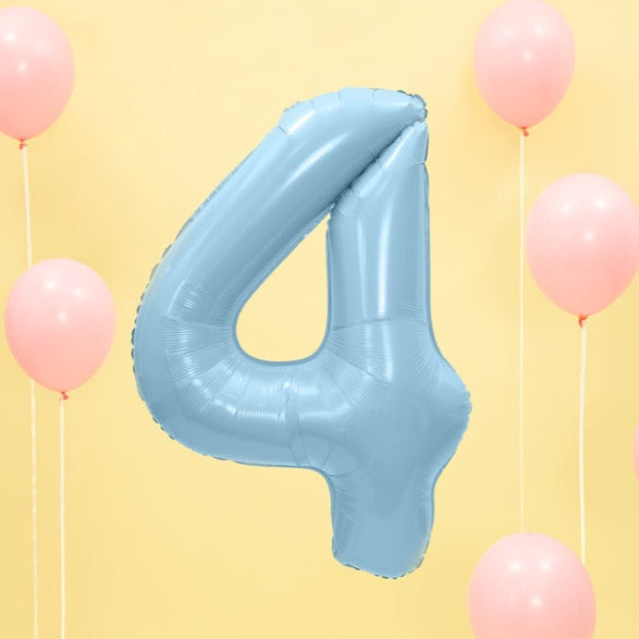 Balon folija v obliki števila