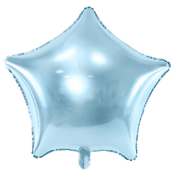 balon zvezda modra