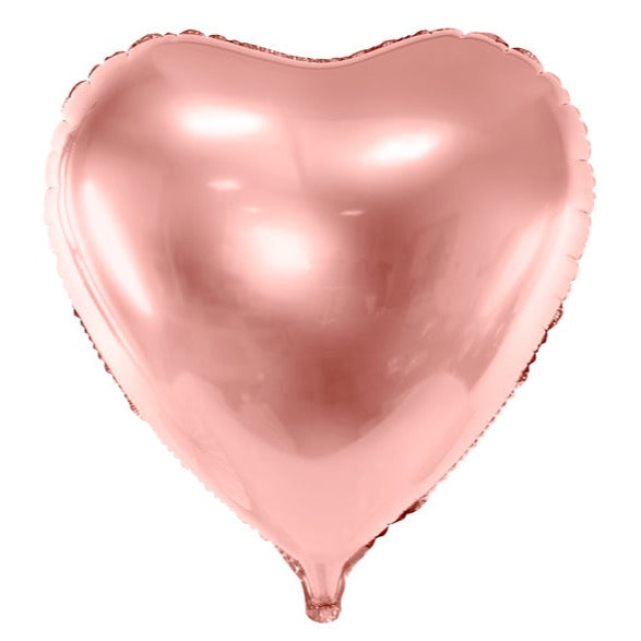 Balon folija - Srček, rose gold (73 cm)