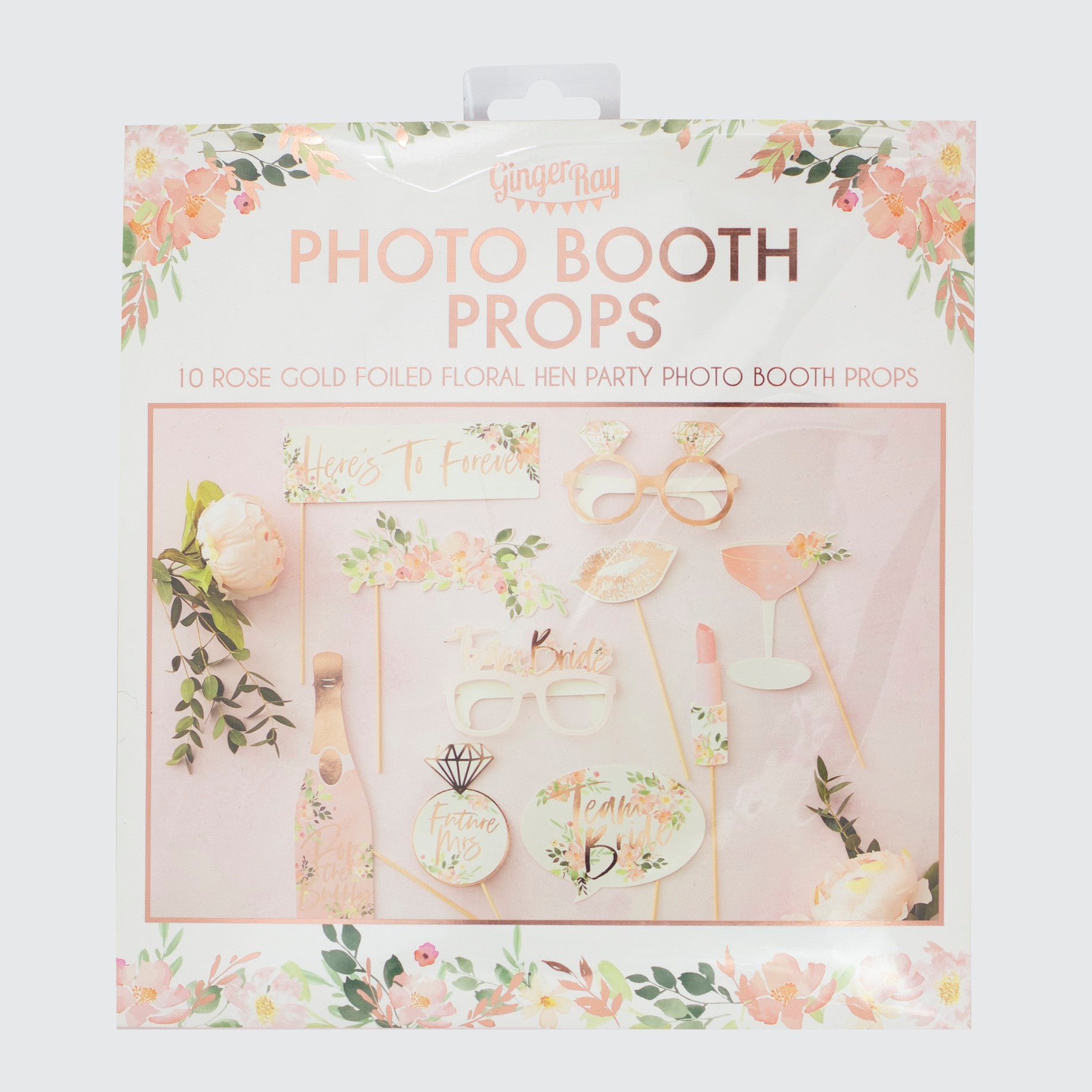 Photo props Ginger Ray - Floral Bride to be