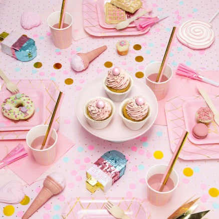 Konfeti - Light pink roza