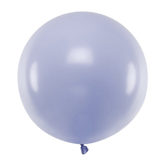 velik okrogel lila balon