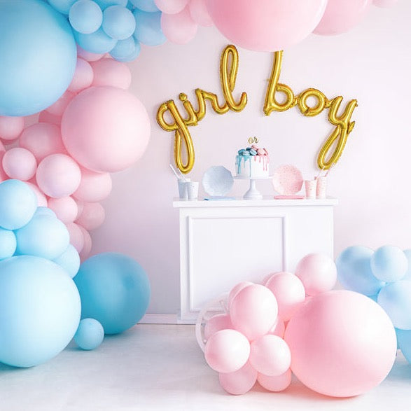 Jumbo balon - Pastel pale pink, 60 cm