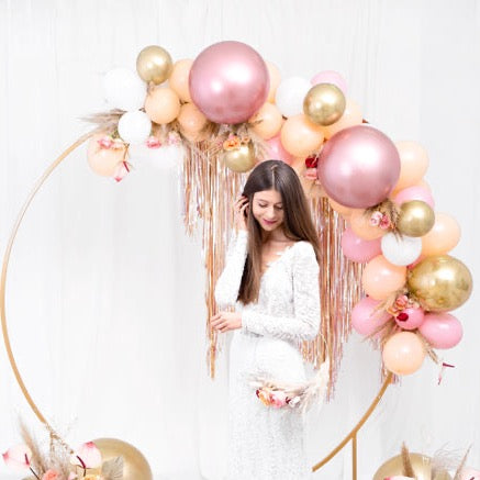 Jumbo balon - Glossy Rose Gold, 60 cm